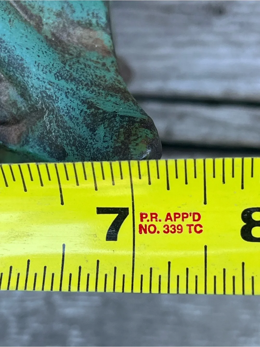 Decorative Green Patina Cast Iron Pagoda Lantern - Home Accents
